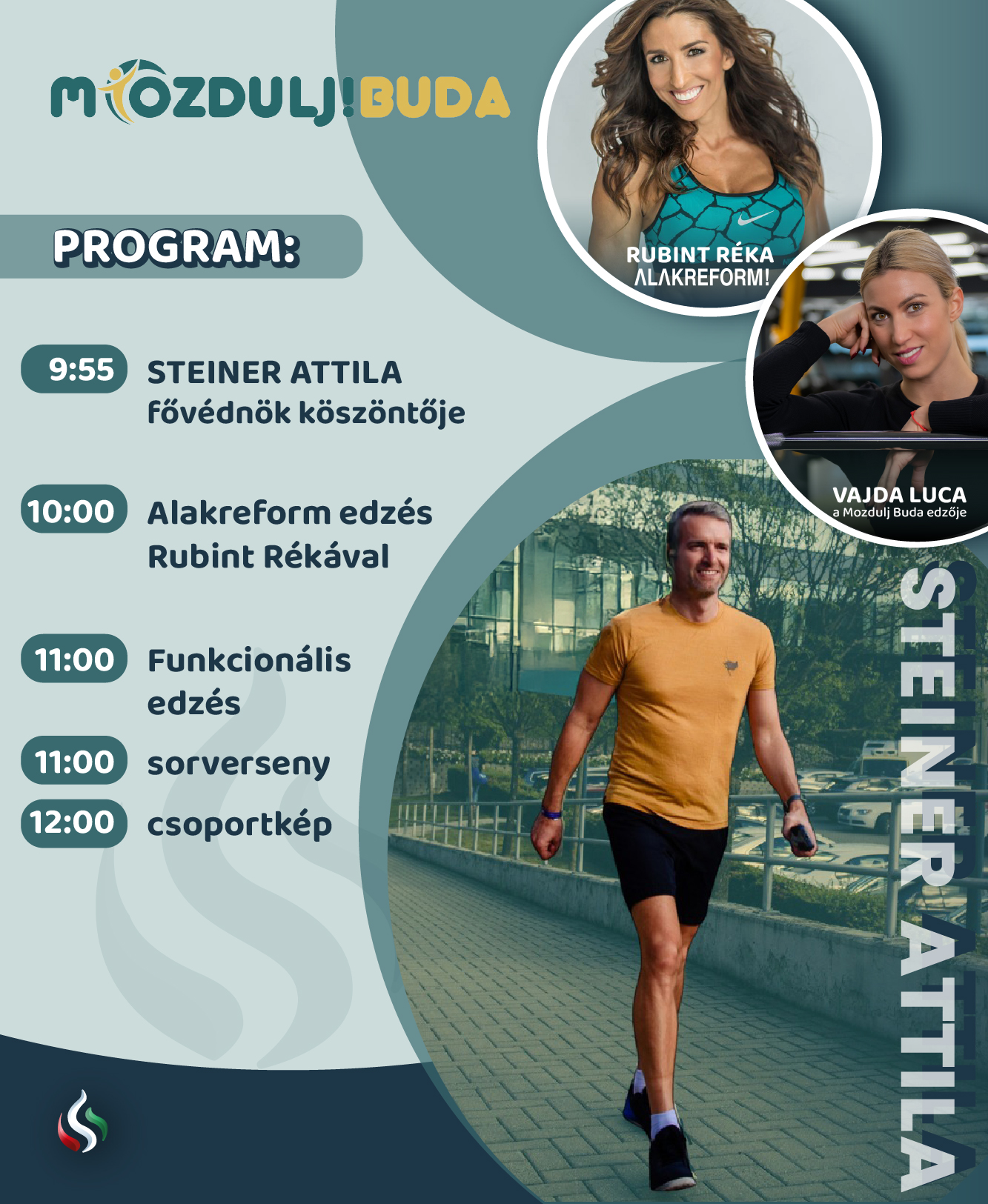 Mozdulj Buda Sportnap Rubint Rékával a Testnevelési Egyetemen!